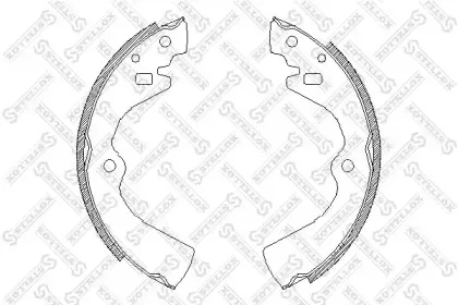 Комплект тормозных колодок STELLOX купить
